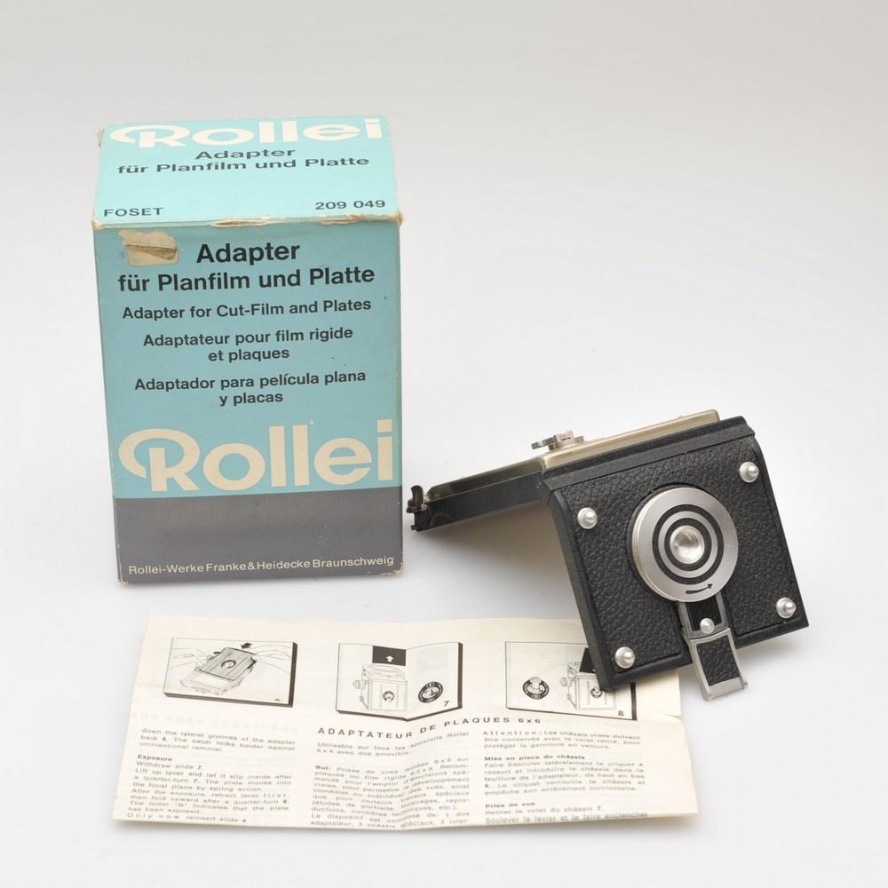 adapter for cut film and plates for the rolleicord and rolleiflex twin eye  cameras
