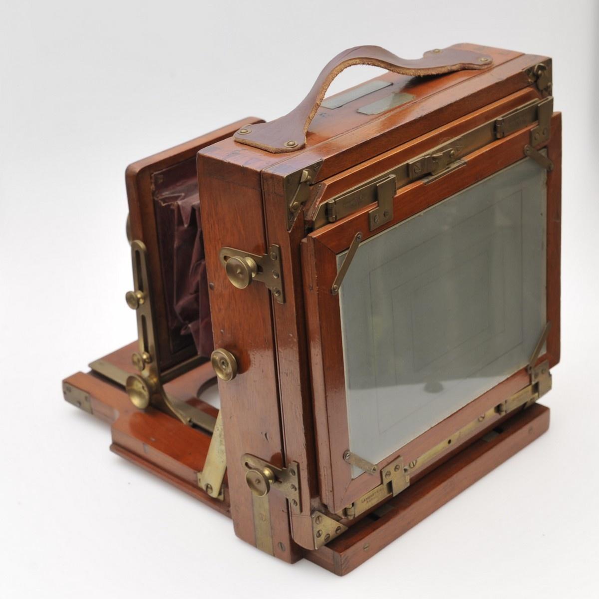 Lancaster Instantograph with brass barrel lens - Collectcamera