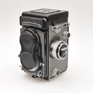 Rolleiflex T grey with exposure meter in near Mint condition