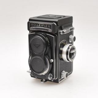 Rolleiflex T met belichtingsmeter met servicebeurt en in zeer fraaie staat