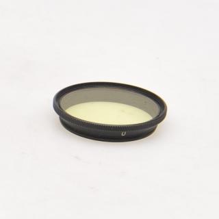 Leitz yellow 0 filter black rim for Summitar lenses