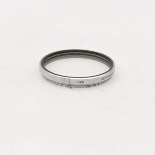 B&Leitz UV filter E48 with chrome rim