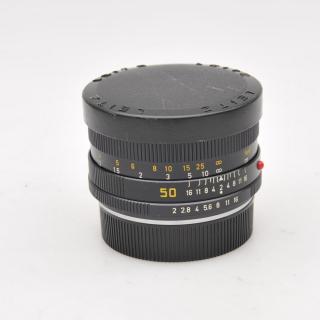 Leica Summicron-R 2.0/50mm met ingebouwde zonnekap 