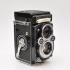 Rolleiflex 3.5F with Planar 3.5/75mm white face pre series (als nieuw)