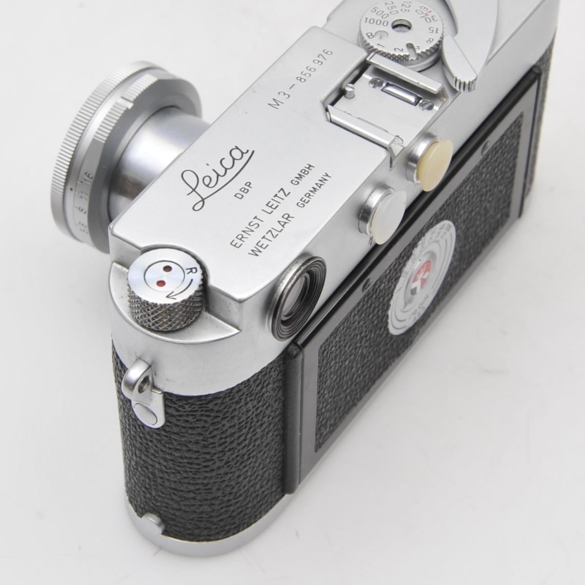 Leica M3 double stroke in fabulous condition with Elmar 2.8/50mm