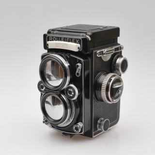 Rolleiflex 2.8E met Planar 2.8/80mm (heeft servicebeurt gehad)